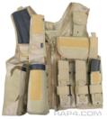 Paintball Vest 2x Pod Pouch (ACU)