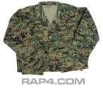 Digital Camo BDU Jacket (MARPAT) 2X Large