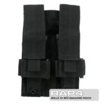 MOLLE 2X MP5 Magazine Pouch for Tactical Vest (Black Color)