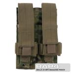 MOLLE 2X MP5 Magazine Pouch for Tactical Vest (Eight Color Deser