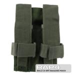 MOLLE 2X MP5 Magazine Pouch for Tactical Vest (Olive Drab)