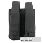 MOLLE 2X Pod Pouch for Tactical Vest (Black Color)