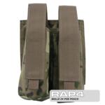 MOLLE 2X Pod Pouch for Tactical Vest (Eight Color Desert)