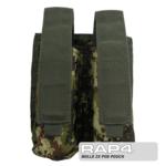 MOLLE 2X Pod Pouch for Tactical Vest (Italian Camo)