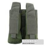 MOLLE 2X Pod Pouch for Tactical Vest (Olive Drab)