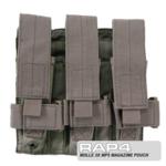 MOLLE 3X MP5 Magazine Pouch for Tactical Vest (Desert Camo)