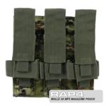 MOLLE 3X MP5 Magazine Pouch for Tactical Vest (Italian Camo)