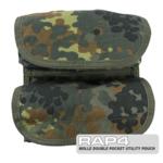 MOLLE Utility Pouch for Tactical Vest (German Flecktarn)