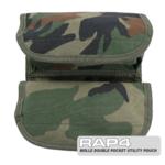 MOLLE Utility Pouch for Tactical Vest (Woodland)