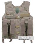 MOLLE Paintball Vest (Desert Camo)