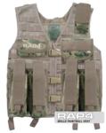 MOLLE Paintball Vest (Eight Color Desert Camo)