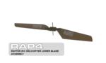RAP4 Raptor R/C Helicopter Lower Blade Assembly
