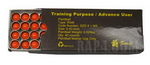 .43 Cal Alloy Pre-cased Paintball in a box (40 rounds)