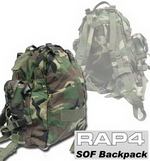 SOF Backpack (Woodland Camo)
